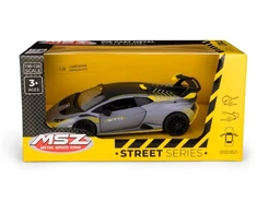Daffi MSZ 1:24 LamborghHuracánSTO sreb-pilka M-533 75337