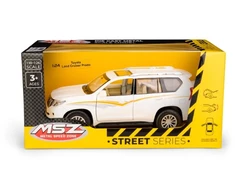 Daffi MSZ 1:24 ToyotaLandCruiserPrado balta M-527 75276