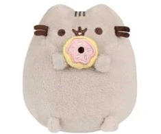 Pusheen - pliušinis talismanas su spurgu 13 cm