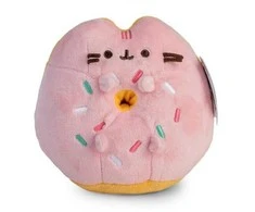 Pusheen – pliušinis spurgos žaislas 14 cm (rožinė)