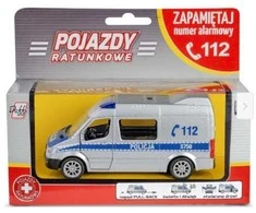 Daffi Važiuoklė gelbėjimo policija B-434 24342