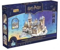 CubicFun 3D dėlionė Harry Potter Hogvartas su LED apšvietimu