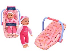 WORLD Lėlių pasaulis LĖLĖS PASAULIS LĖLĖ ISABELLA NEŠĖKLĖJE 30 cm