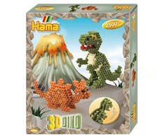 Dante Hama Beads Hama – Midi dovanų dėžutė 3D Dino (383250)