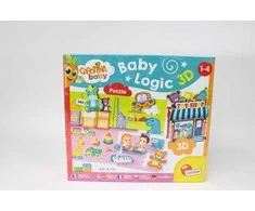 Dėlionė Dante Carotina Baby Logic 3D žaislai Jigsaw galvosūkį 92543 LISTICANI