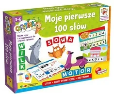 Lisciani „Carotina“ edukacinis rinkinys „Mano pirmieji 100 žodžių“