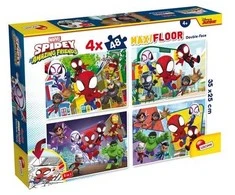 Lisciani LISCIANI MARVEL Dėlionė DF MAXI FLOR 4 X 48 SPIDEY