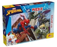 Lisciani LISTIJOS MARVEL Dėlionė DF PLUS 108 SPIDERMAN