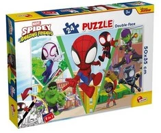 Lisciani LISCIANI MARVEL Dėlionė DF PLUS 24 SPIDEY - LET"S CHALLENGE.