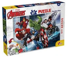 Dėlionė Lisciani LISTIAN MARVEL PUZLE DF PLUS 60 AVINKŲ.