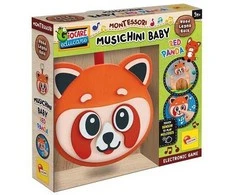 Lisciani Montessori medinis žaislas – muzikinė panda