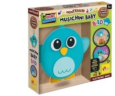Lisciani Montessori medinis žaislas – muzikinis paukštis
