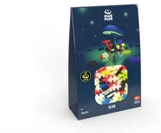Teka Plus-Plus tamsoje šviečiantys plytelių blokeliai, 300 vnt.