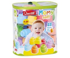 Quercetti Kaladėlės MOMY SOFT MIĘKKIE 32EL