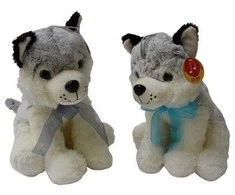Deef Husky siedzšcy duży VIC04139 41397