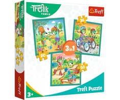 Trefl Dėlionė 106 vnt. - Treflikai