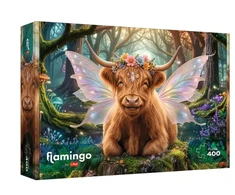 Dėlionė 400 vienetų. Flamingas, Treflo svajonių miško gynėjas