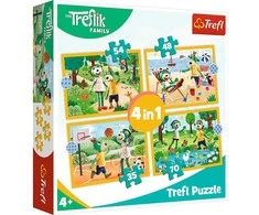 Trefl Dėlionė 207 vnt. - Treflikų atostogos