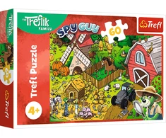 Trefl Dėlionė 60 vnt. - Treflikai kaime