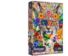 Dėlionė 600 FlamingoByTrefl Kolaż inspiracji 12202