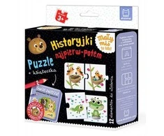 Dėlionė Aksjomat Historyjki najpierw-potem Puzzle+ksišżeczka 34742