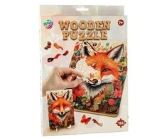 Dėlionė Grafix Ccg Mz Import CCG drewniane puzzle lis 126el 400097 68654