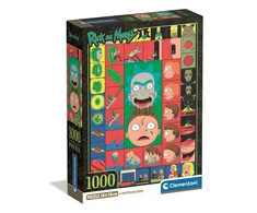 Clementoni Dėlionė 1000 vnt. - Rikas ir Mortis