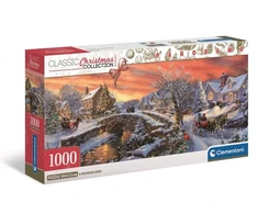 Dėlionė Clementoni CLE puzzle 1000 Panorama Christmas 39999