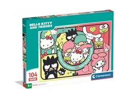 Dėlionė Clementoni CLE puzzle 104 Super Hello Kitty 27576