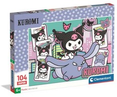Dėlionė Clementoni CLE puzzle 104 Super Kuromi 25029