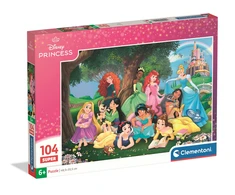 Clementoni Dėlionė 104 vnt. - Princesės