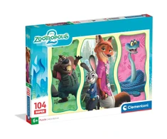 Clementoni Dėlionė 104 vnt. - Zootopia 2