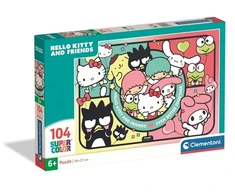 Dėlionė Clementoni CLE puzzle 104 SuperKolor Helo Kitty 27577