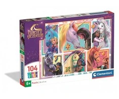 Dėlionė Clementoni Super Color Unicorn Academy 25094,104 vnt