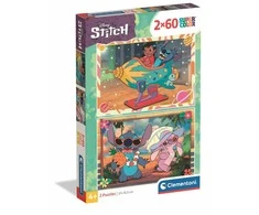 Clementoni Dėlionė 2x60 vnt. - Stičas