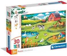 Clementoni Dėlionė 30 vnt. - Ferma