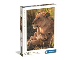 Clementoni Dėlionė 500 vnt. - Liūtai