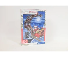 Dėlionė Clementoni CLE puzzle 500 XMas Midnight Sleigh Ride 35628