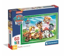 Clementoni Dėlionė 60 vnt. - Šunyčiai patruliai (PAW Patrol)