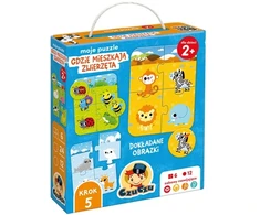 Dėlionė *****CzuCzu Moje puzzle Gdzie mieszk.Zwierz.94232