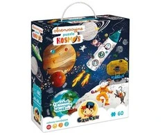 Dėlionė CzuCzu Observational puzzle Space 60 pieces + educational poster ZA5560
