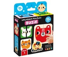 Dėlionė CzuCzu układam połówki buzie 94621