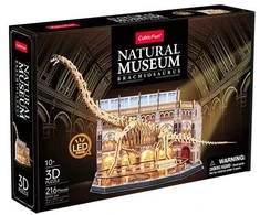 Puzzle 3D LED brachiozauro dėlionė