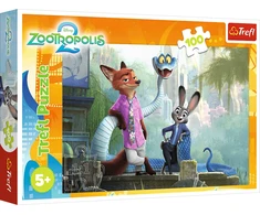 Trefl Dėlionė 100 vnt. - Zootopia 2