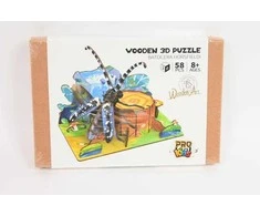 Dėlionė Pro Eximp Puzzle drewniane 3D Chrzšszcz w lesie 12589