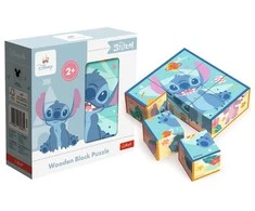 TREFL medinis žaislinis kaladėlių dėlionė Lilo_Stitch 62083