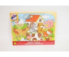 Dėlionė Dėlionių lenta WOODYLAND Wes.animals.home91929 19291