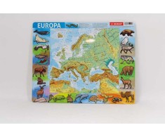 Dėlionė Demart Rėmelis - Fizinė Europa