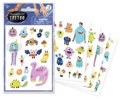 Dėlionė Dodo vaikiškos laikinos tatuiruotės Monstriukai