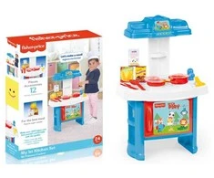 Virtuvėlė 64 cm Dolu Fisher Price, su 19 priedų, 1820